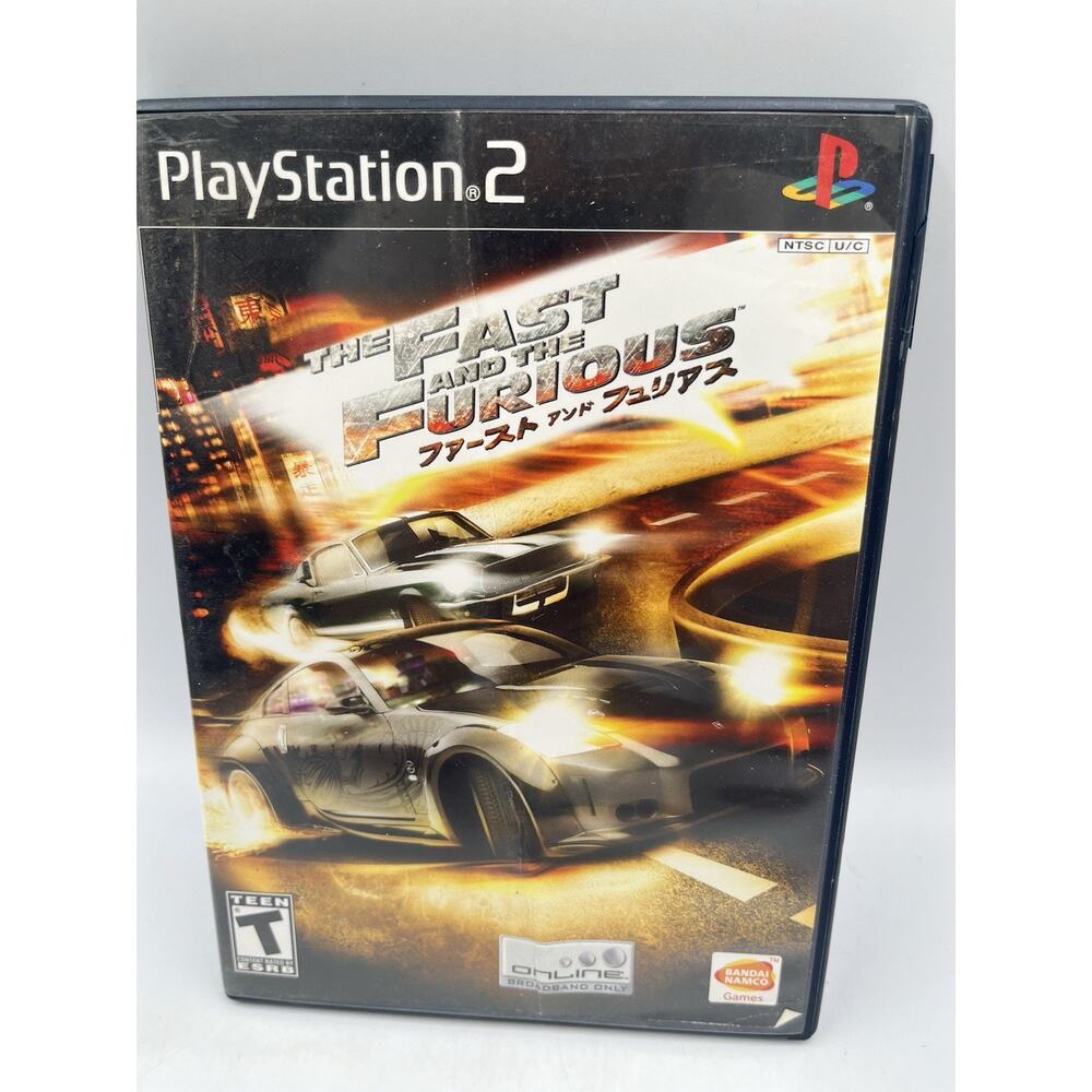 The Fast and the Furious: Tokyo Drift Sony PlayStation 2, 2006, Complete in Box